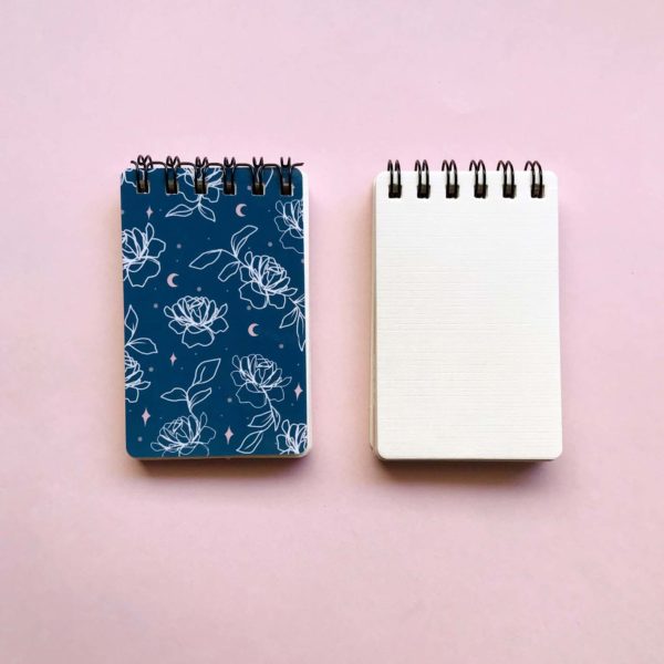 Mini Notebook-Gunmetal Blue