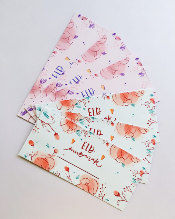 Eidee Envelope-Soft Florals