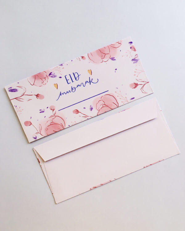 Eidee Envelope-Soft Florals