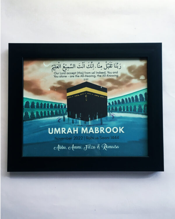 Umrah Mabrook Teal